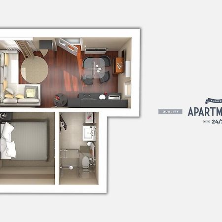 Little Boss Apartment ブダペスト エクステリア 写真