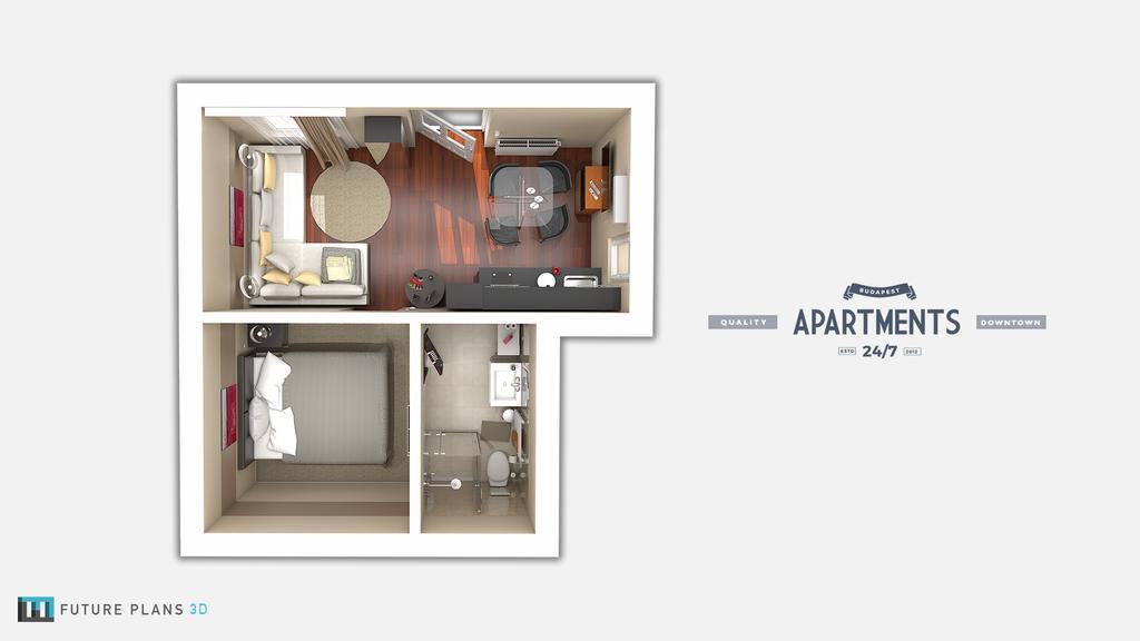 Little Boss Apartment ブダペスト エクステリア 写真
